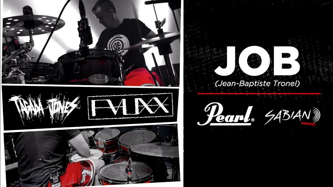 JOB, le batteur de Tagada Jones, nous parle de sa nouvelle batterie Pearl et Sabian (la Boite Noire)