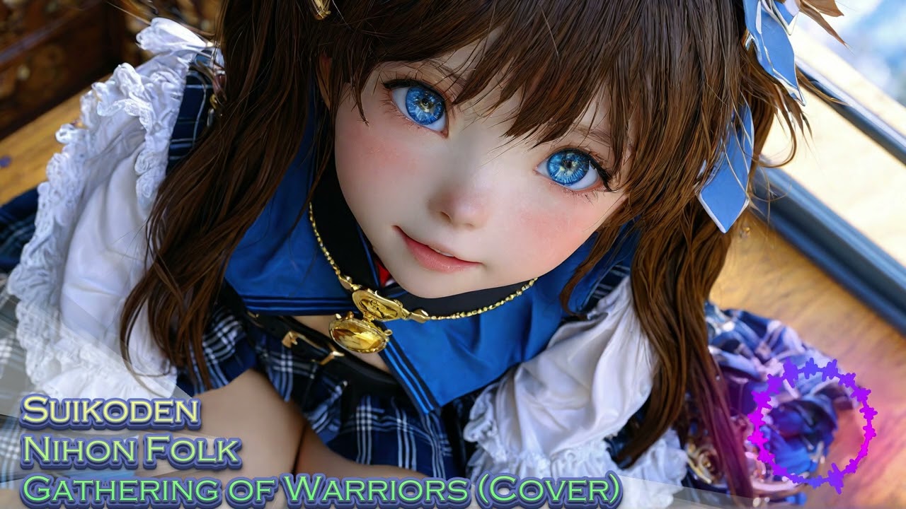 Suikoden: (Nihon Folk) Gathering of Warriors (Cover)