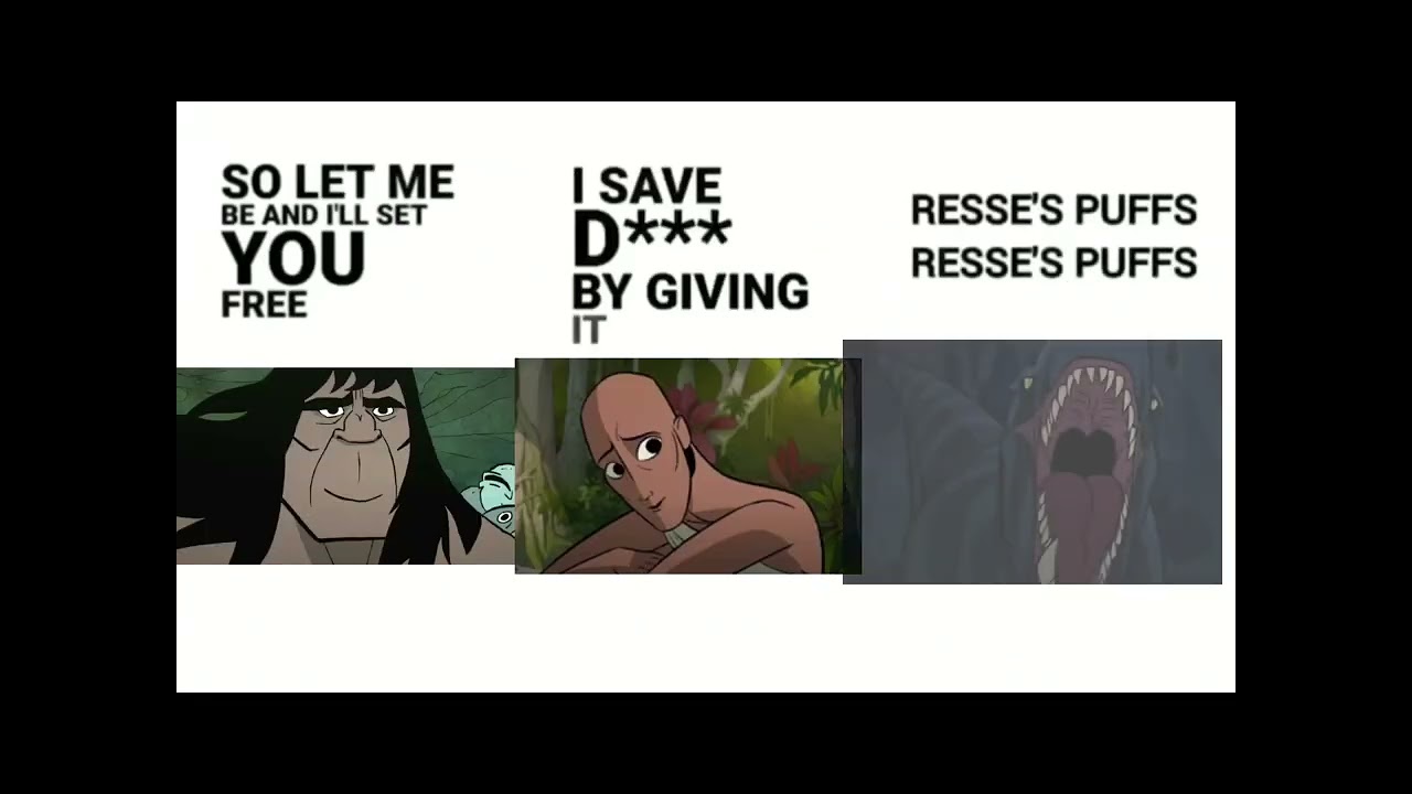 Misery x CPR x Reeses puff - Genndy Tartakovysky&rsquo;s Primal meme