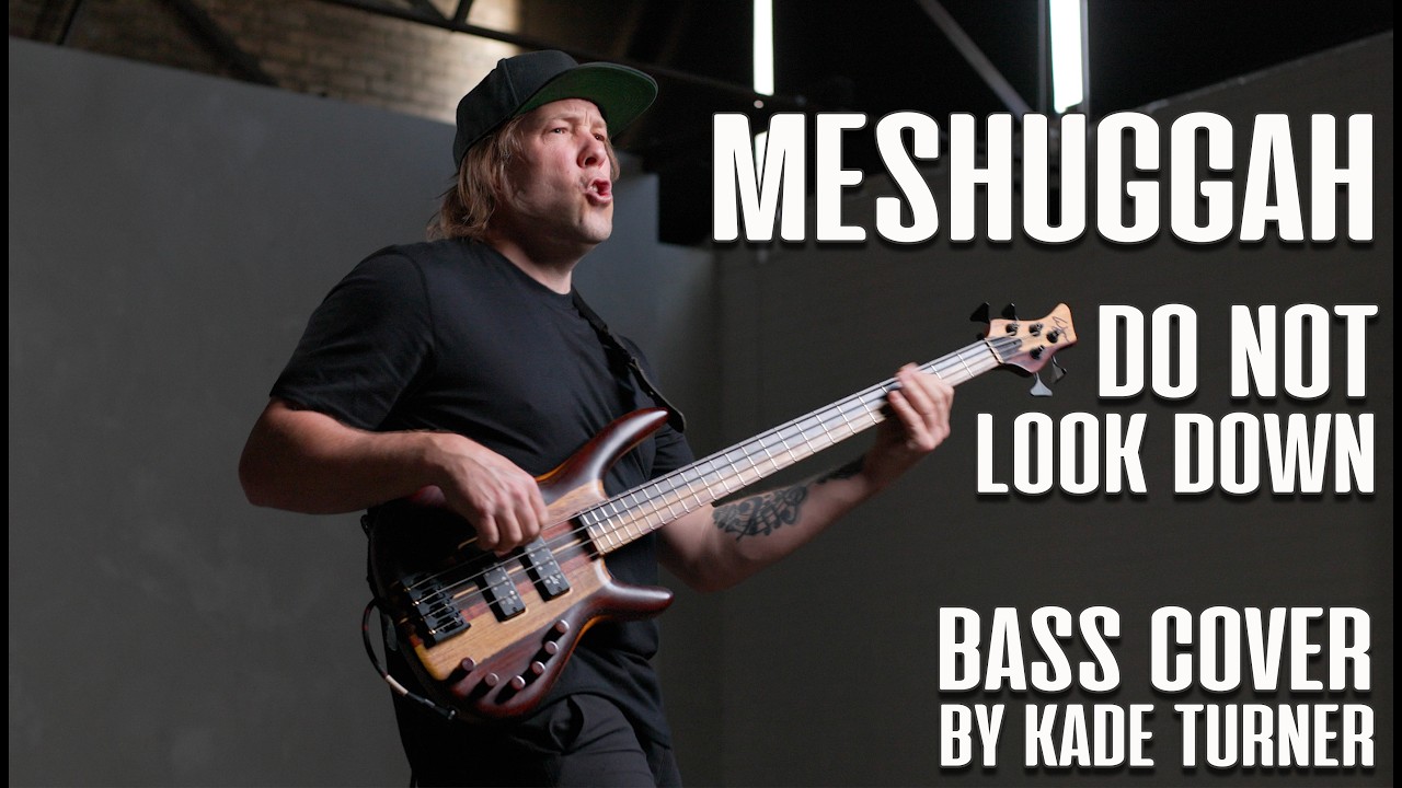 Meshuggah - Do Not Look Down - Bass Cover - Kade Turner