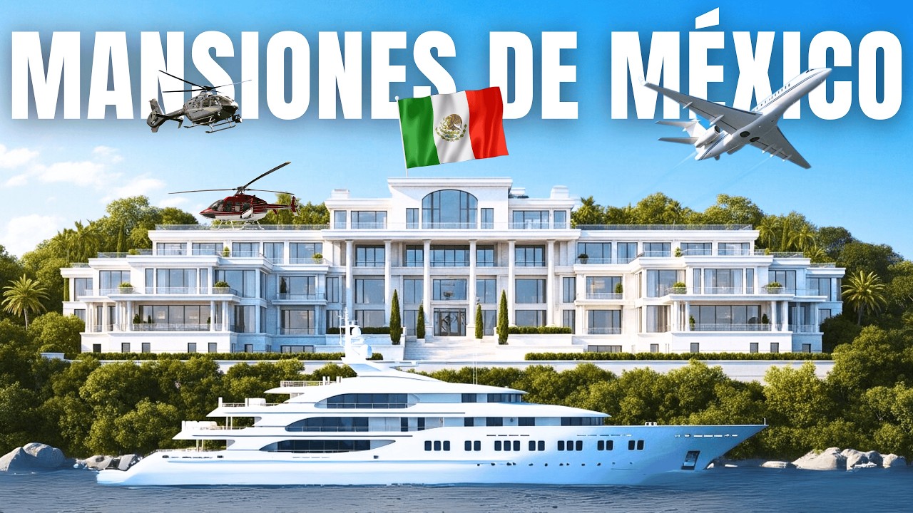 Mansiones Que HUMILLAN A Beverly Hills...El Lujo OCULTO De México