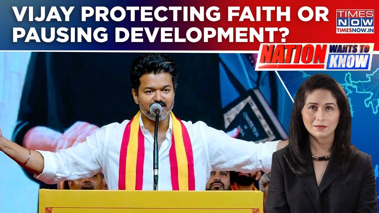 Vijay Govt Cancels 46 Temple Projects Sanctioned Under DMK; Protecting Faith Or Pausing Development?