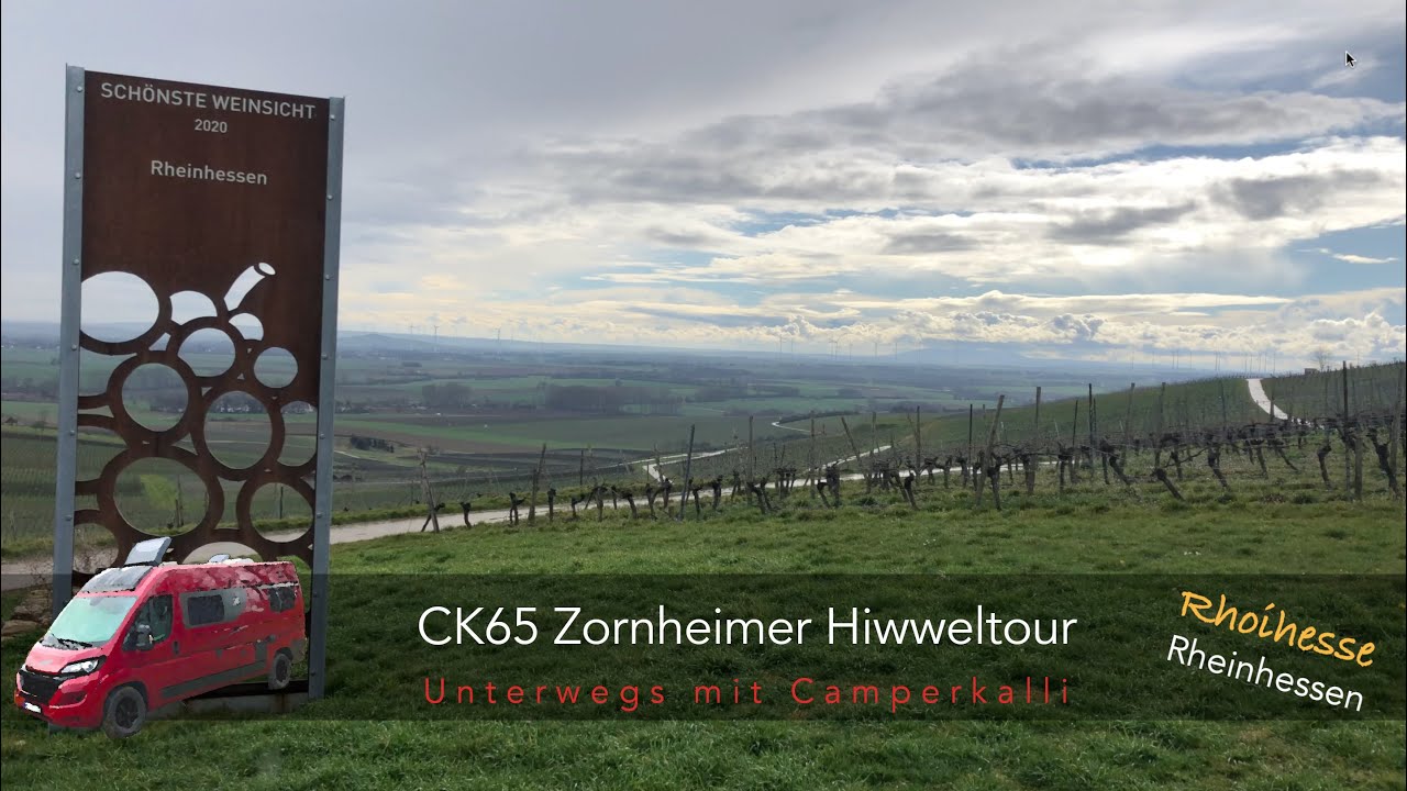 Hiwweltour Zornheimer Berg. Mit dem Wohnmobil in Rheinhessen.