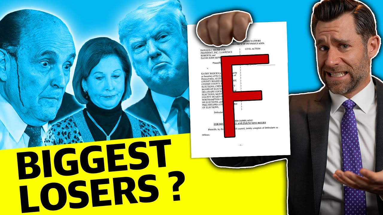 Election Lawsuits Meltdown… With Prejudice!
