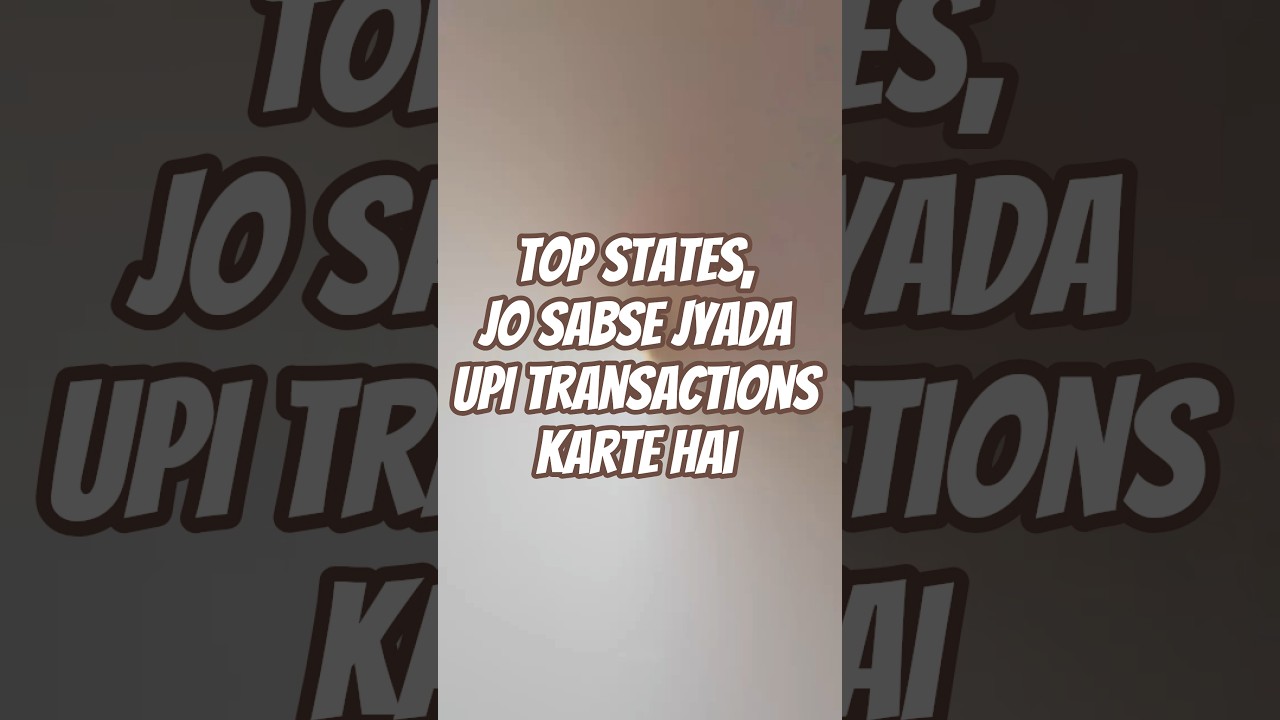 Top 10 states in Bharat with the highest number of UPI transactions!