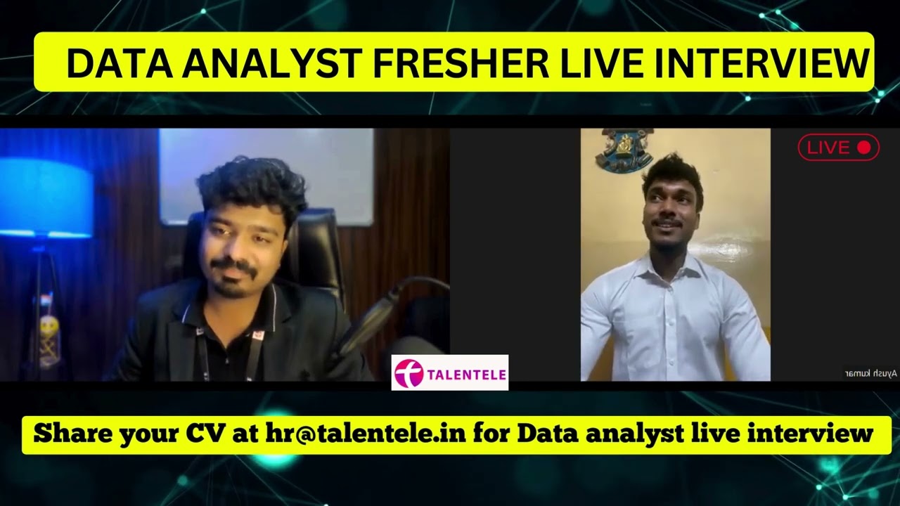 Amazing Data Analyst Mock Interview | Data Science Live Mock Interview | Data Analytics|Data Science