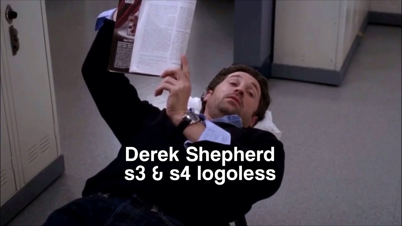 Derek Shepherd Logoless Scenes S3 & S4