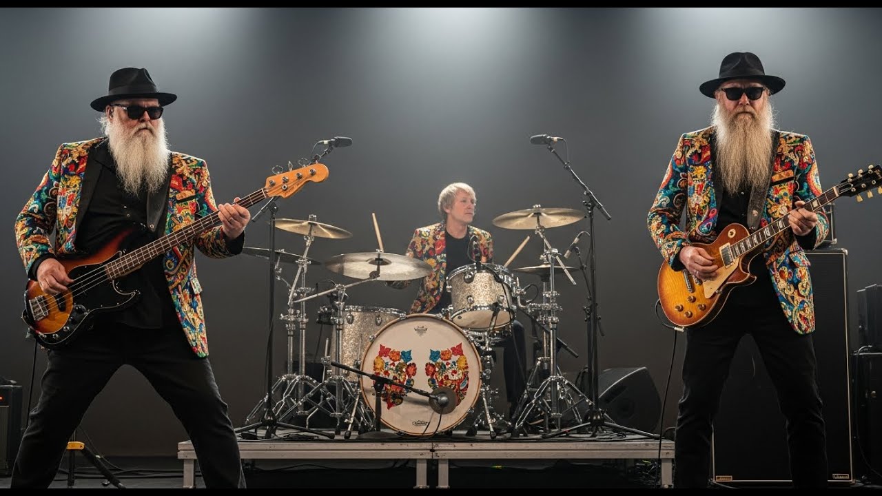 Jimi Hendrix, Eric Clapton, SRV, BB King, ZZ Top – Classic Blues Rock Guitar Power & Gritty Voices