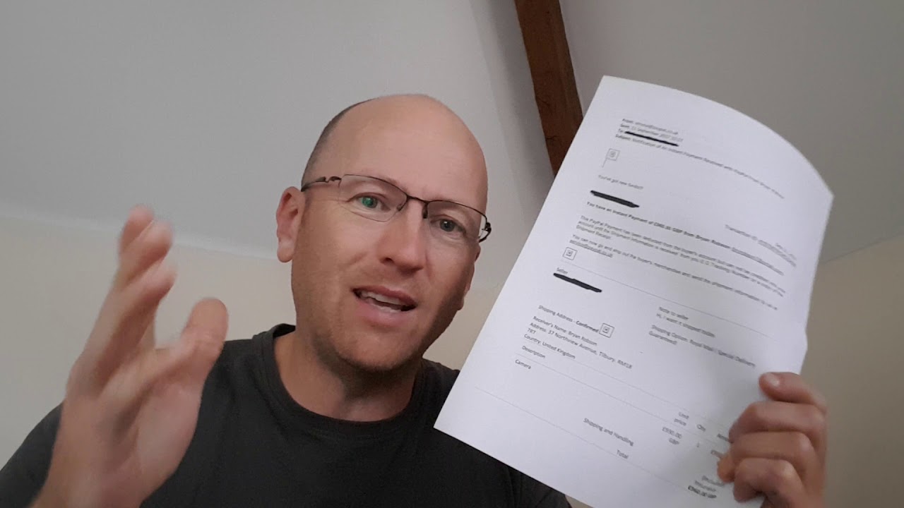 Beware of scammers if you sell on Ebay and Gumtree