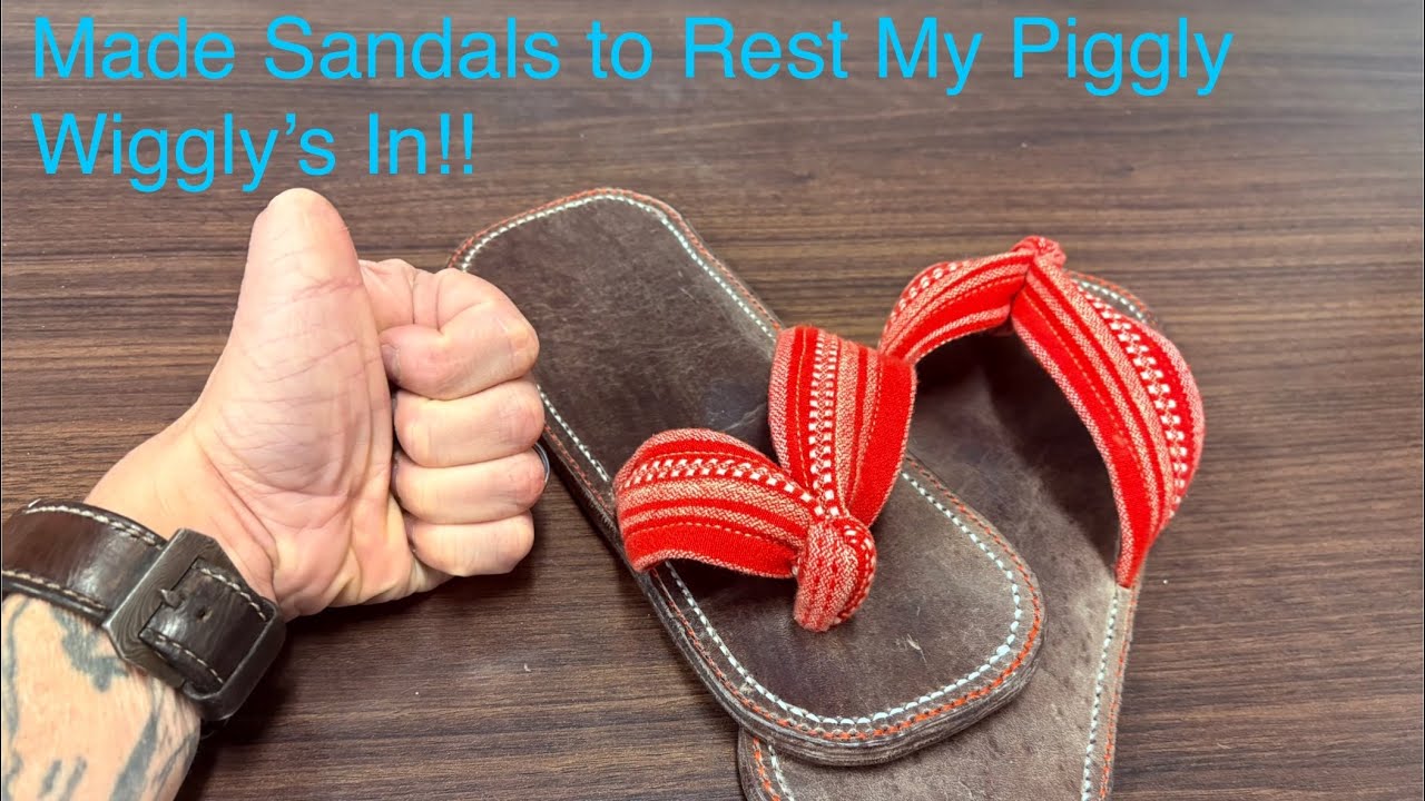 I Built Leather Japanese Sandals to Compliment my newest Hobby!