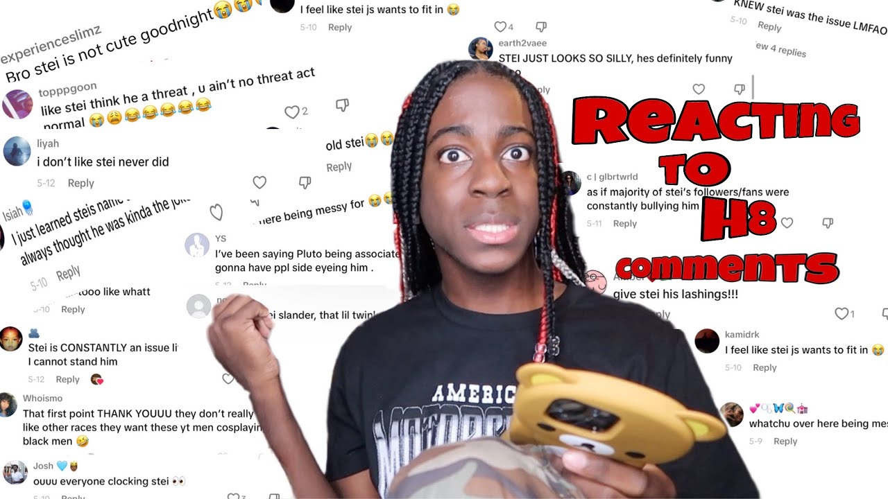 reacting to hate comments | steyeuh