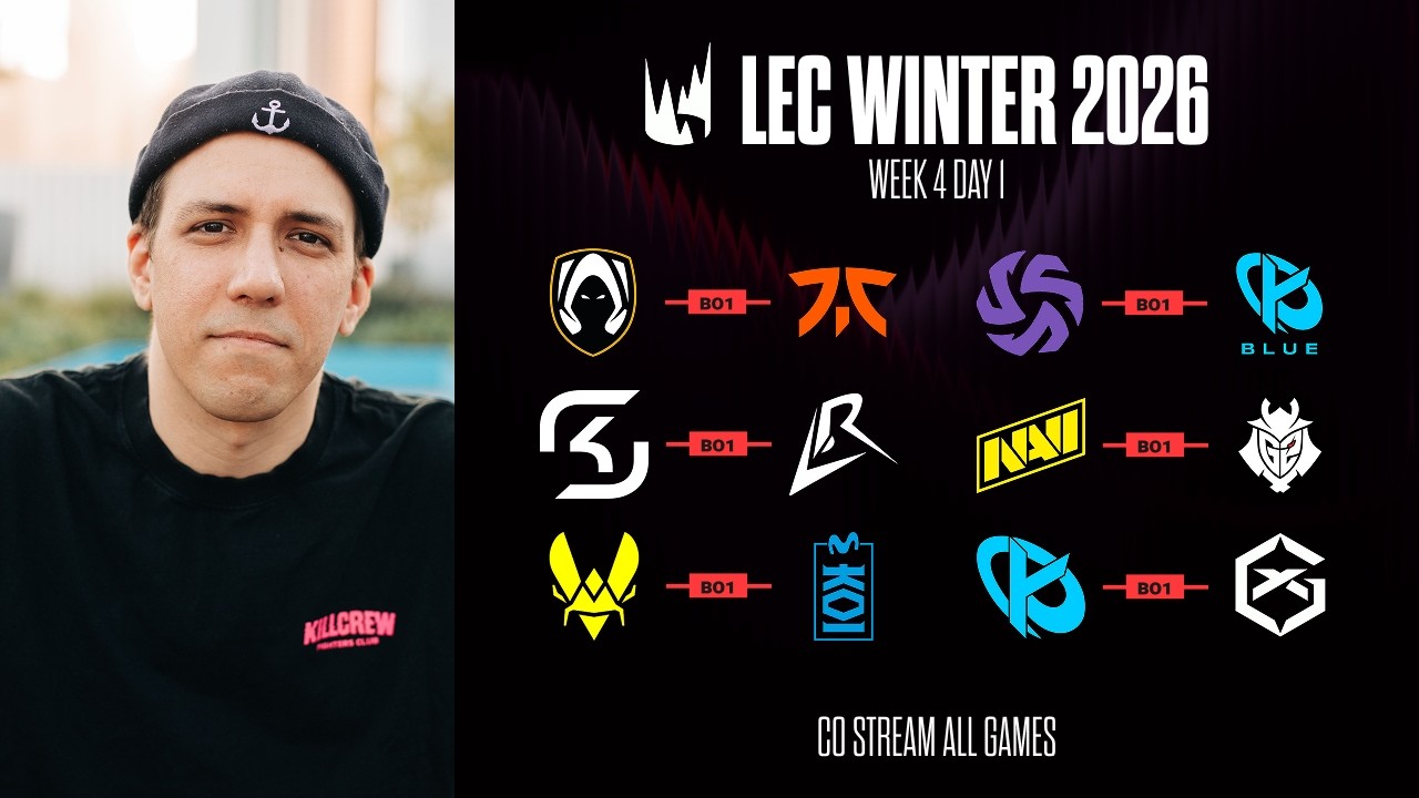 CO STREAM | #watchlec W4D1 | ALL GAMES