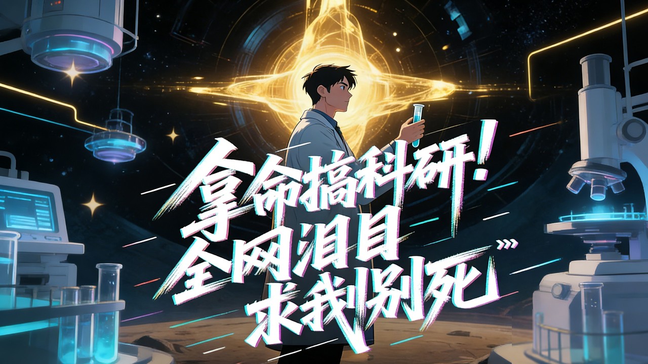 【FULL】《拿命搞科研！全网泪目求我别死》绝症少年绑定科研续命系统，以生命燃尽科技树，从治愈盲眼到核聚变，逆天改写人类未来！#原创动画 #漫画 #中文全集