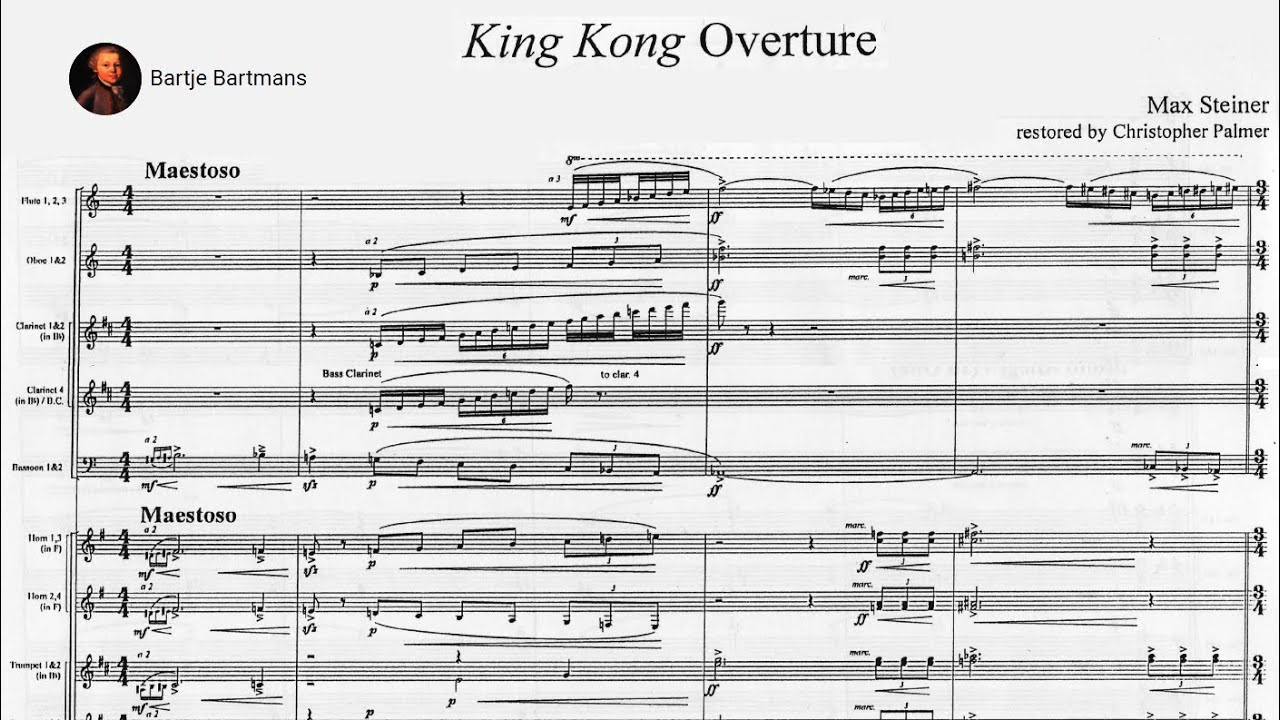Max Steiner - King Kong Overture (1933)