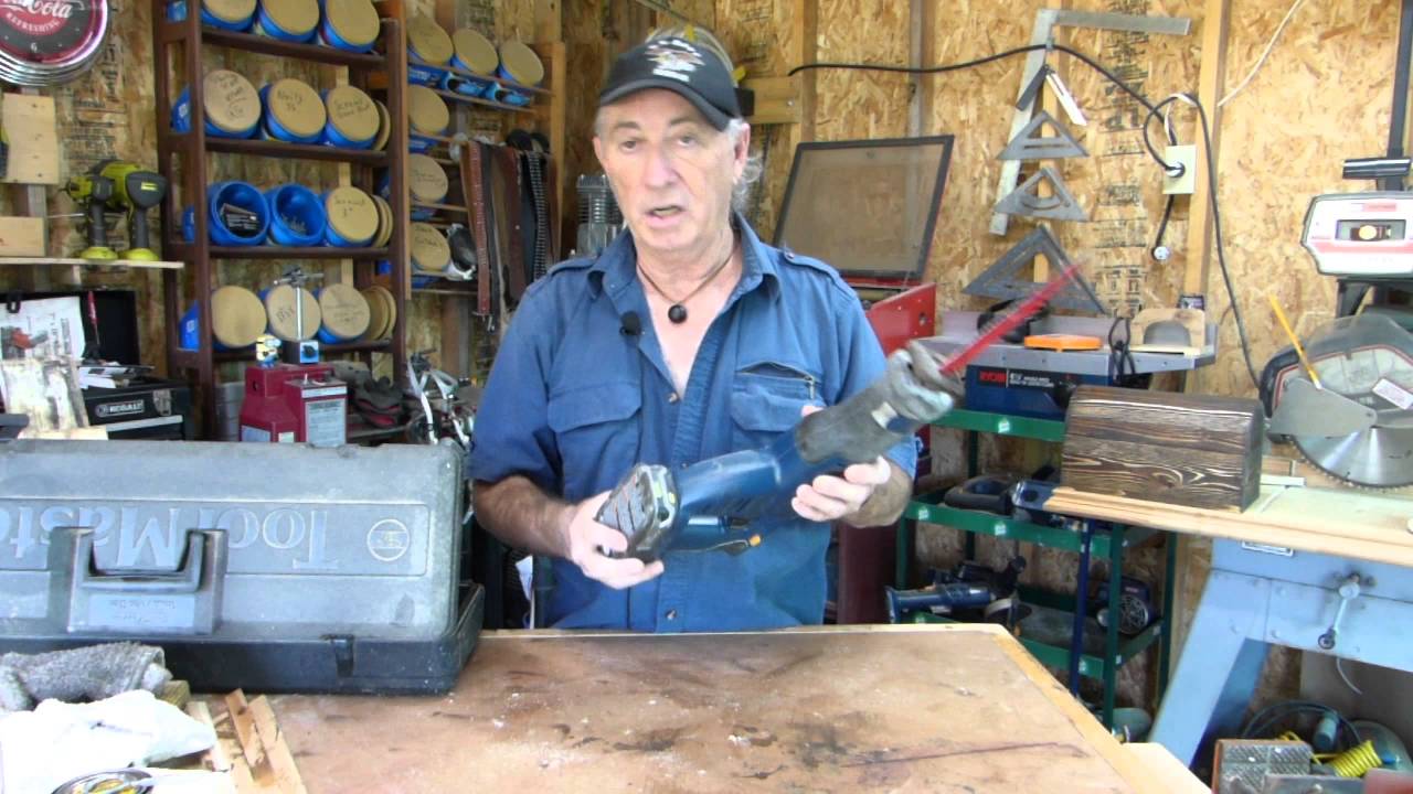Saws all, reciprocating saw Ryobi and Ridgid Episode 36