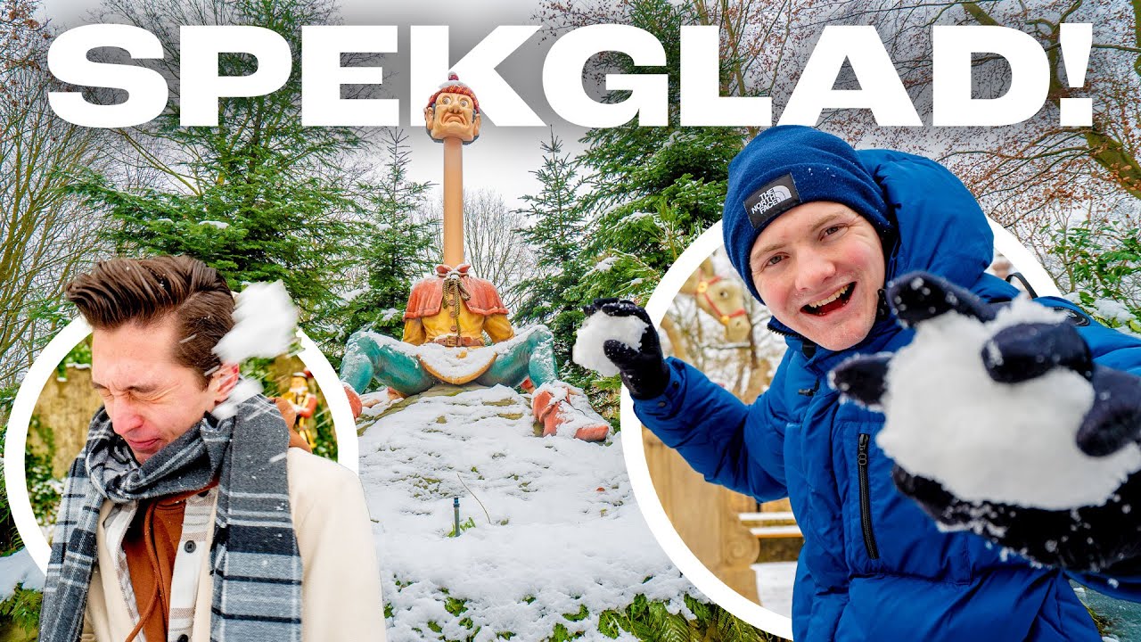 SNEEUWBALLENGEVECHT IN DE EFTELING!? ❄️🥊 | Bart Baan