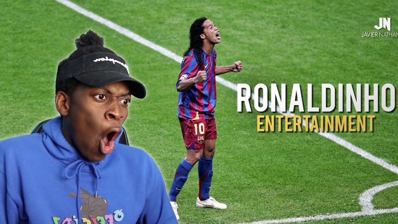 AMERICANS FIRST TIME EVER REACTION TO Ronaldinho - Football&rsquo;s Greatest Entertainment REACTION