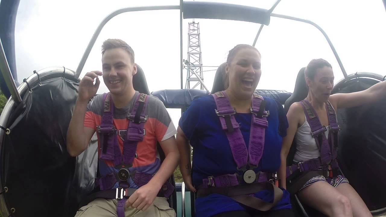 Sky Swing, Rotorua, New Zealand :)