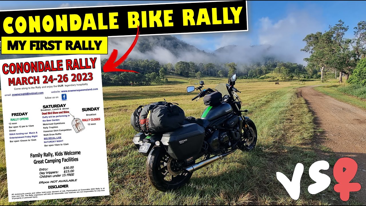 VS♀️ Conondale Bike Rally (My First Rally)