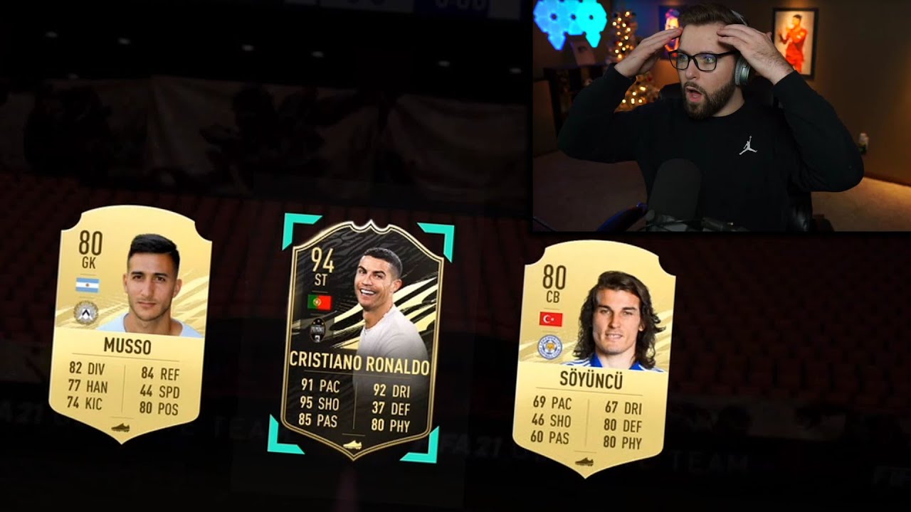 INFORM RONALDO IN A PLAYER PICK!! 200 PLAYERS PICKS! - FIFA 21