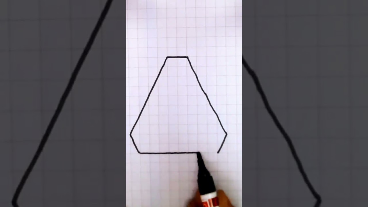 Cool 🙂 2D Drawing #shorts #drawing #shortsdrawing