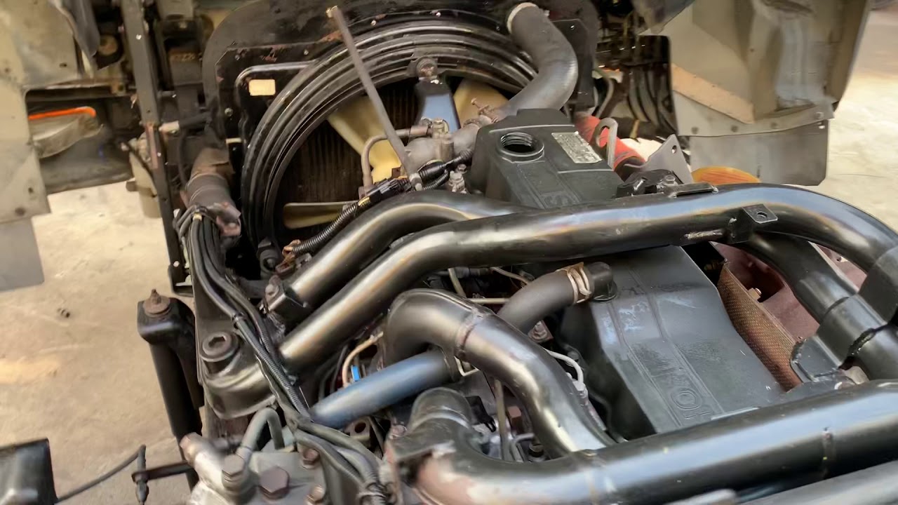เครื่อง ISUZU 6HE1 Turbo Inter ปั๊มใหญ่