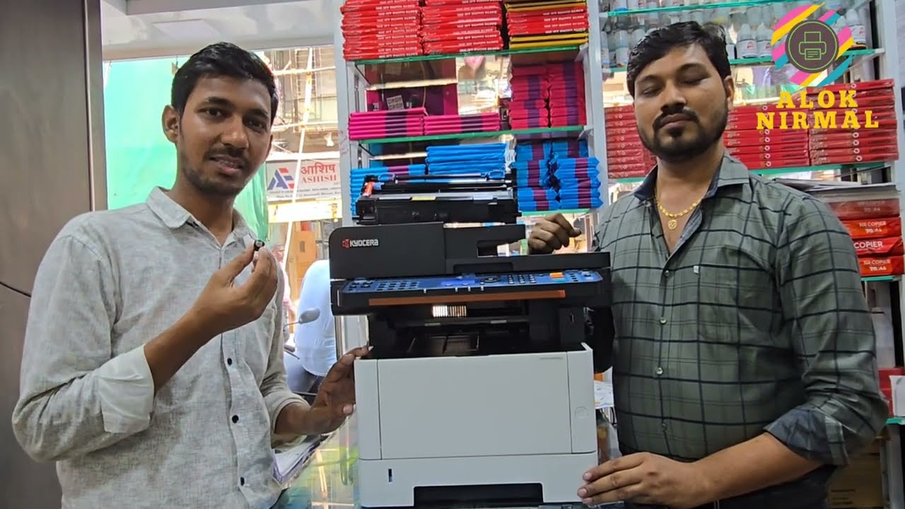Speed Photocopy Machine Xerox Kyocera Ecosys MA4000x Full Reviews New Xerox Machine unboxing Network