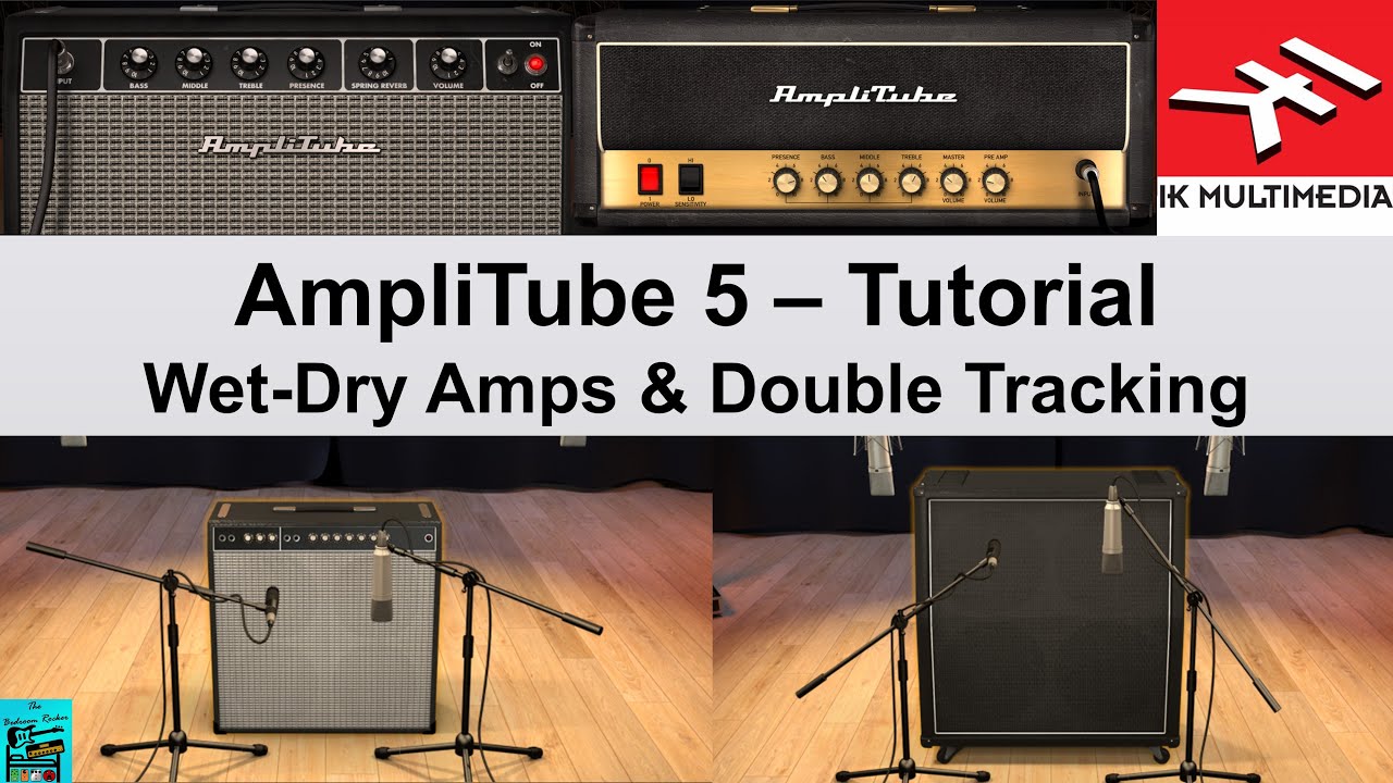 Учебное пособие по AmpliTube 5 — Double Tracking и Wet-Sys Rig