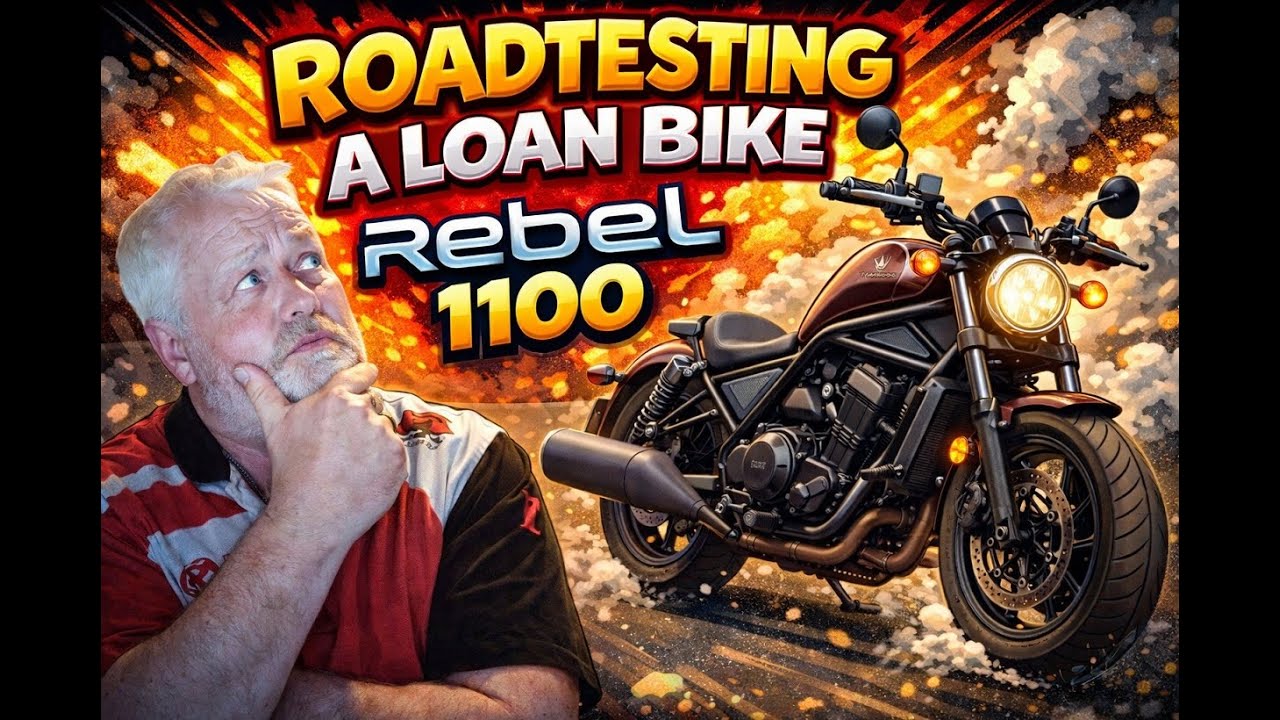 The Honda Rebel 1100. The cruiser you never knew you wanted.