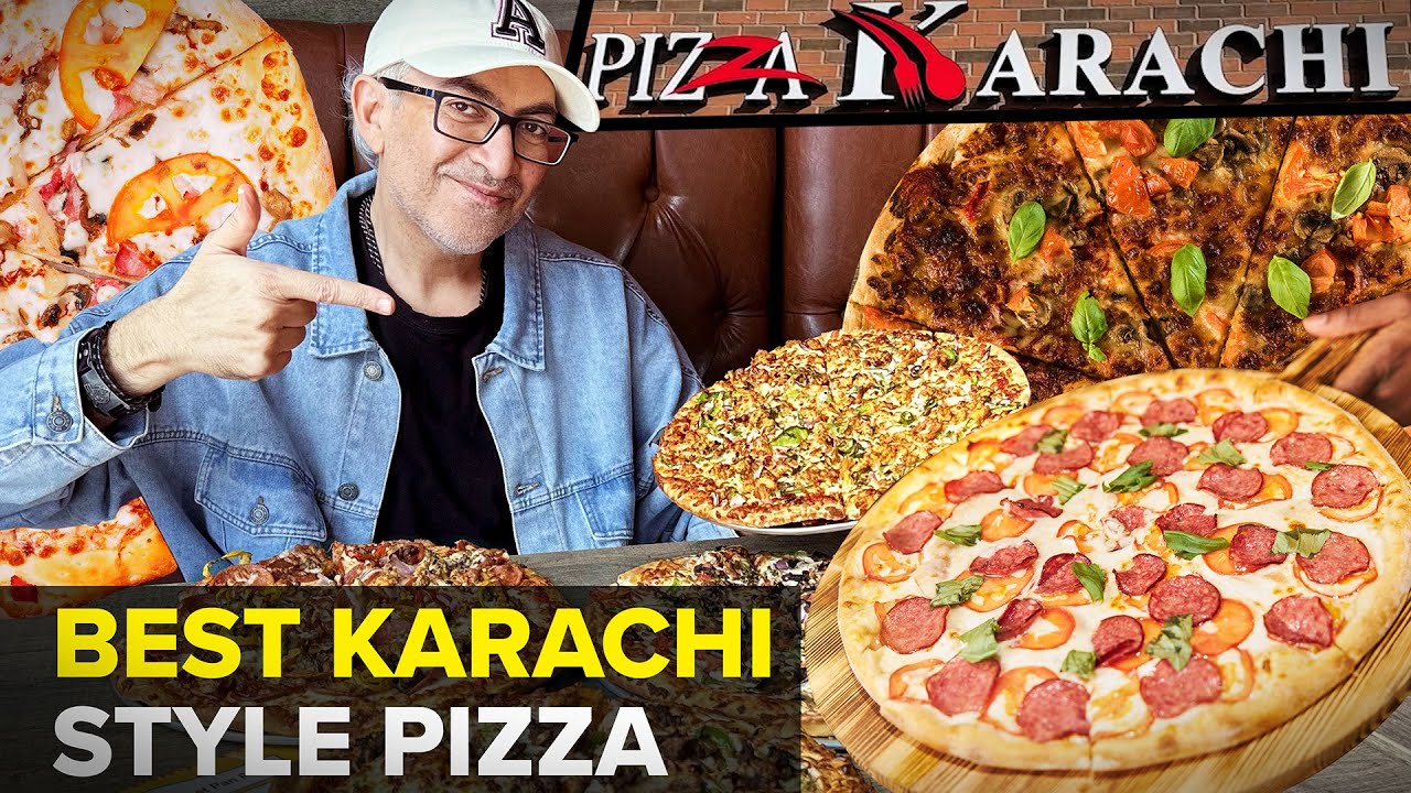 BEST Halal Pizza | Karachi Pizza Ridgeway Plaza Mississauga | 🇵🇰 Street Food PK