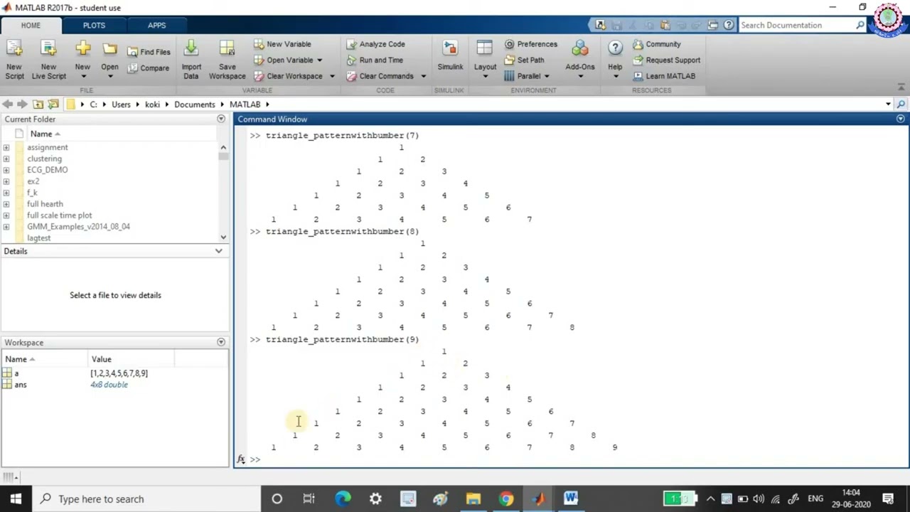 Triangle Based Patterns