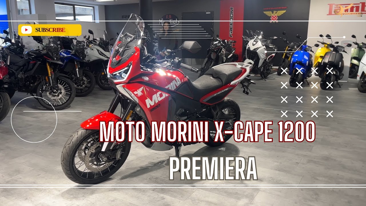 Moto Morini X-Cape 1200 - PREMIERA POLSKA !