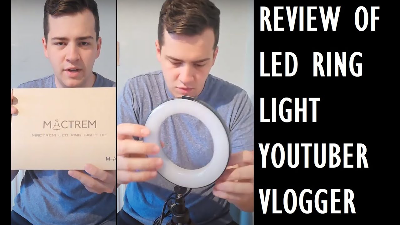 Review of MACTREM LED RING LIGHT | Light Kit for YouTubers and Vloggers | Best Light Kit I have Seen