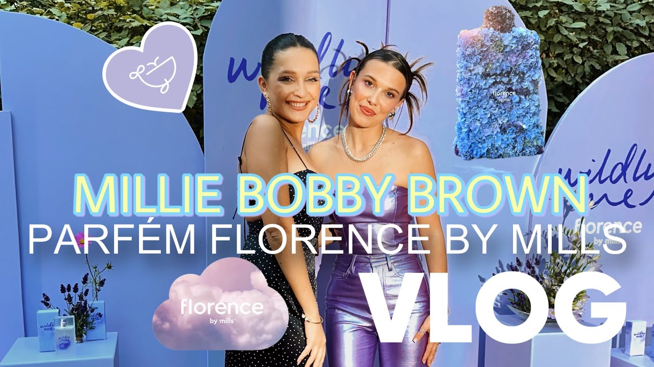 VLOG: Potkala jsem Millie Bobby Brown💜 Nový parfém wildly me FLORENCE BY MILLS. Douglas