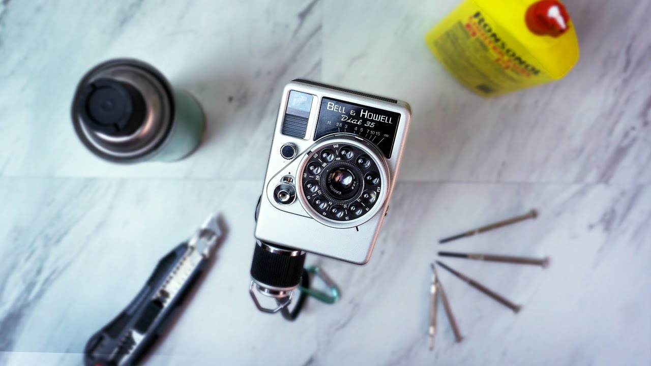 Repairing the Unusual Canon Dial 35-2 • Half Frame Camera