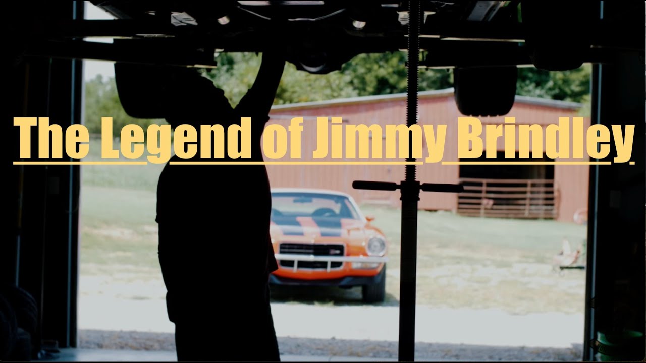 Jimmy Brindley and his '55 Chevy.  The 
