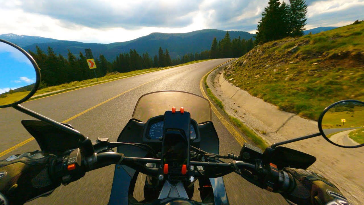1995 HONDA Transalp XL600V - POV Ride - GoPro - ASMR