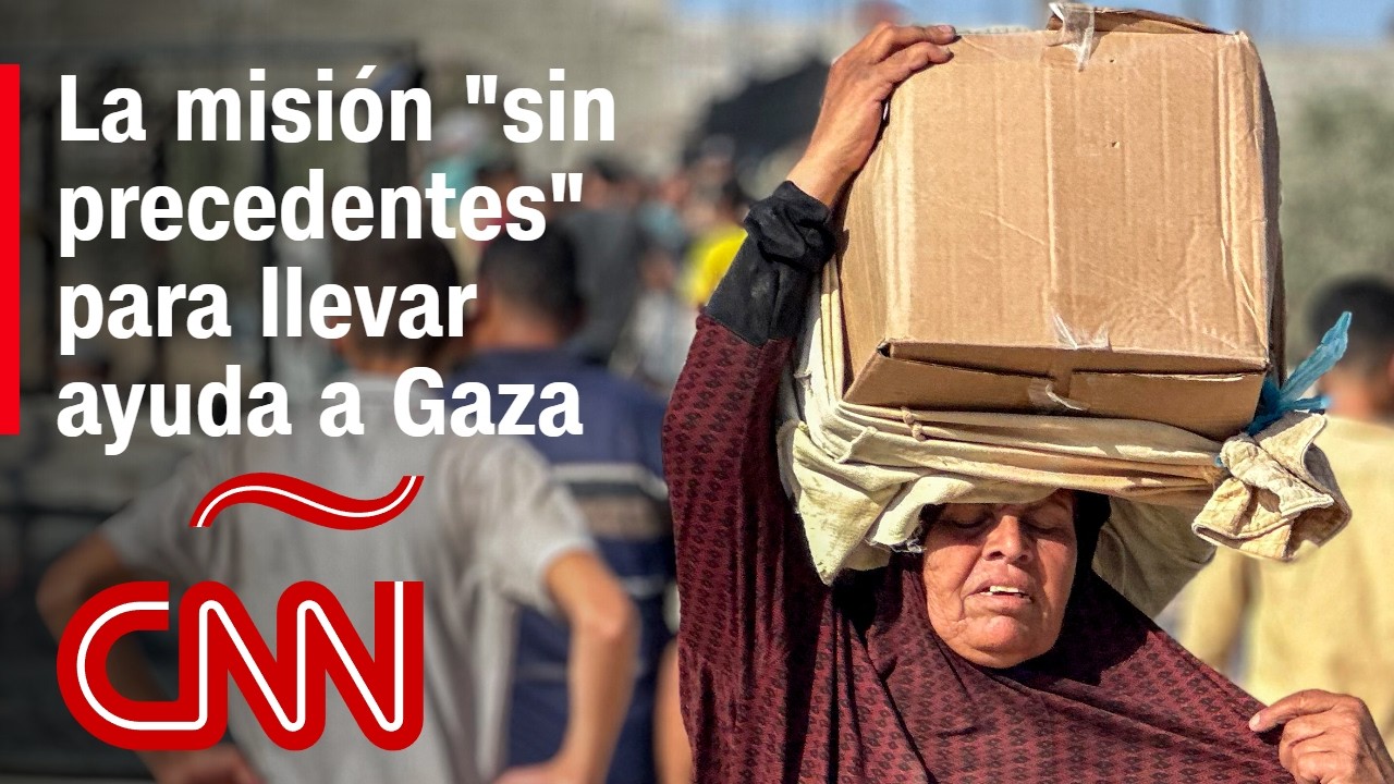Conoce la misión "sin precedentes" en la que activistas llevarán ayuda humanitaria a Gaza