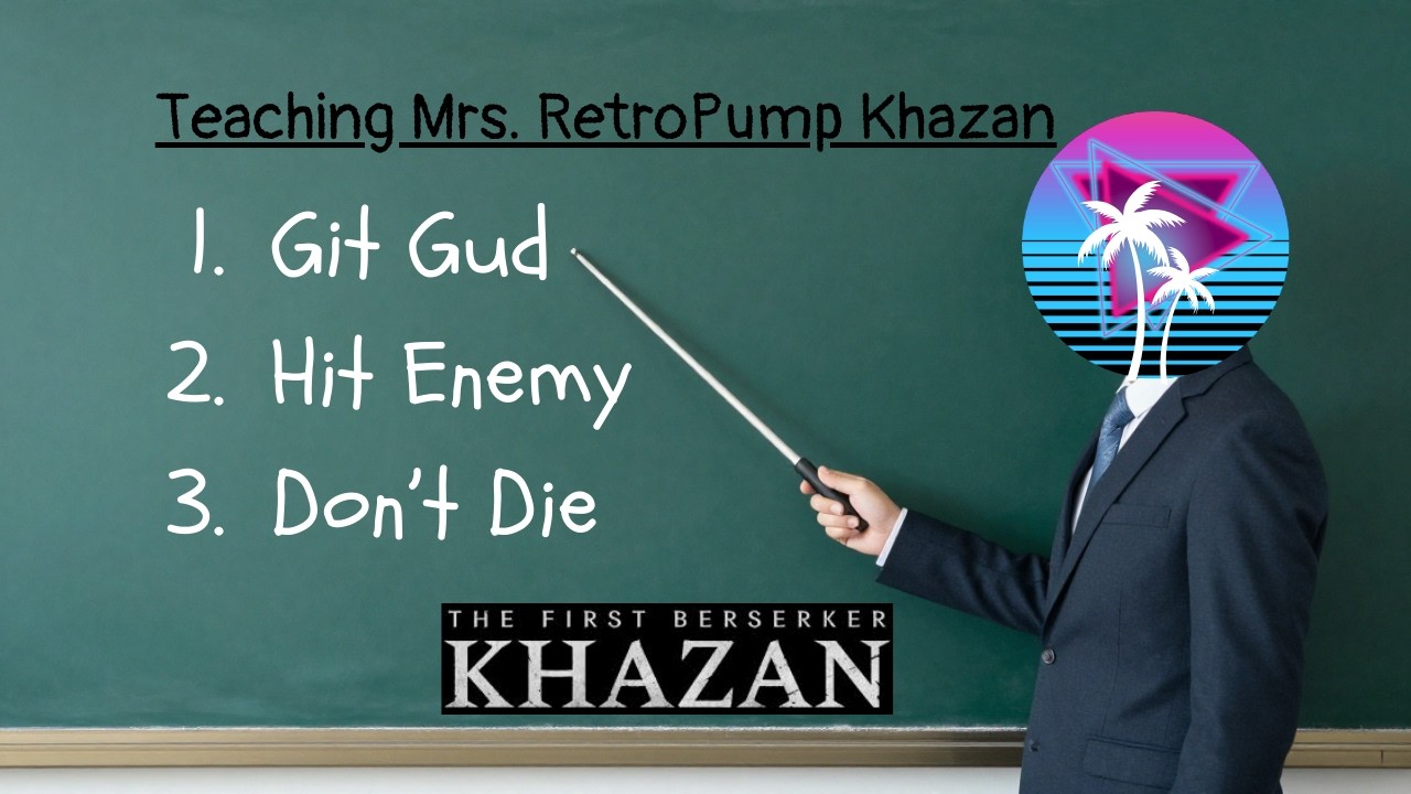 Teaching My Wife To Be A Better Khazan Player Than I Am