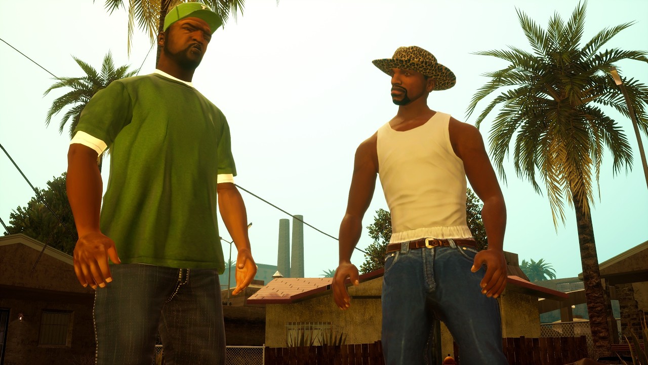 ВЕРТИКАЛЬНОЕ ПРОХОЖДЕНИЕ: Grand Theft Auto: San Andreas Definitive Edition #shorts #shortslive