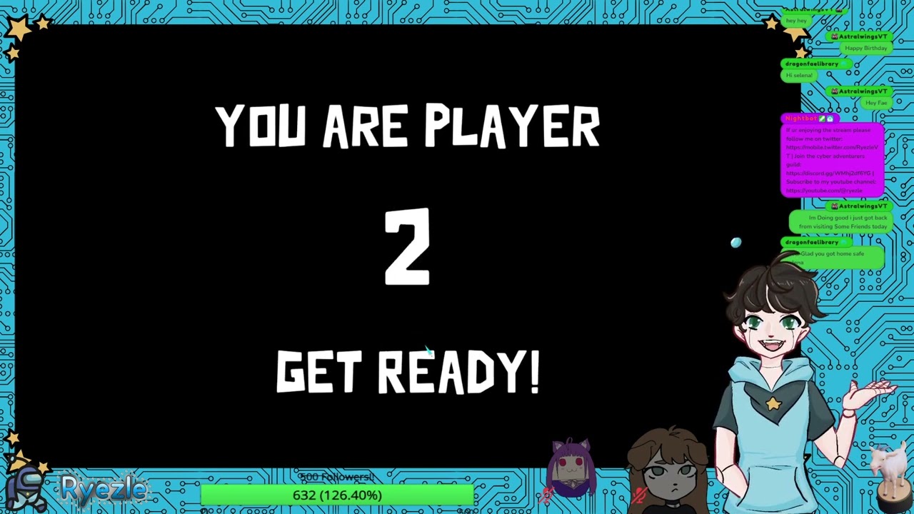 Birthday celebration part 2!! | !commands !socials !discord