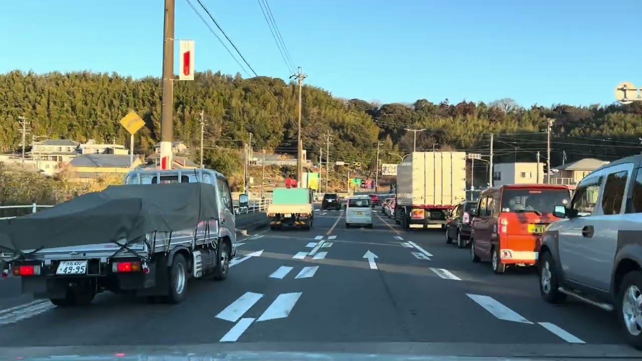 Enjoy the driving in Japan! Local street scenes of Japan! Enjoy the Japanese atmosphere.