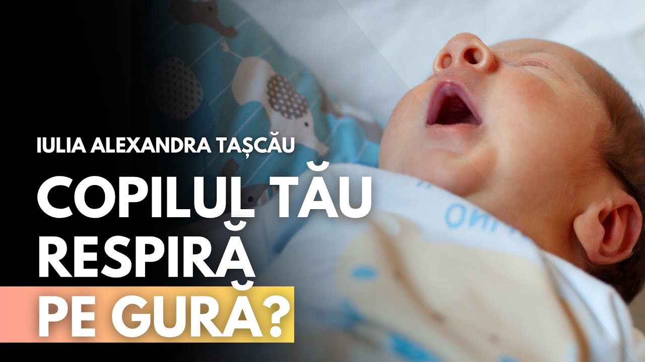 Copilul tău respiră pe gură? Când să mergi la terapeutul miofuncțional - Sfaturi de la expert