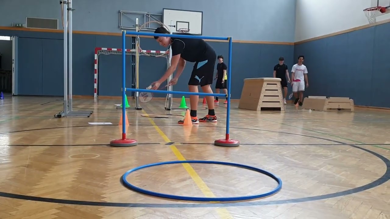 Badmintongolf-Sportunterricht