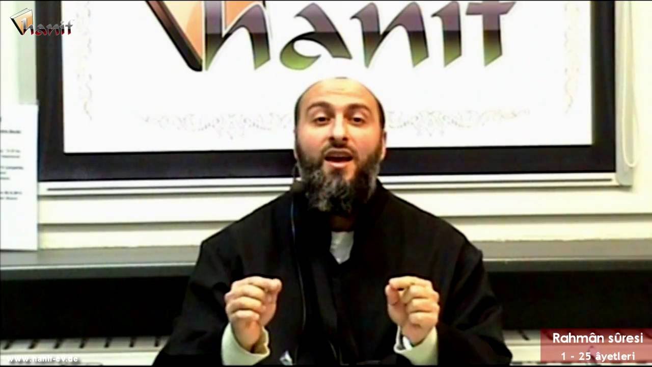 Rahman sûresi (1-25 ayetler) Tefsir - Muharrem Çakır