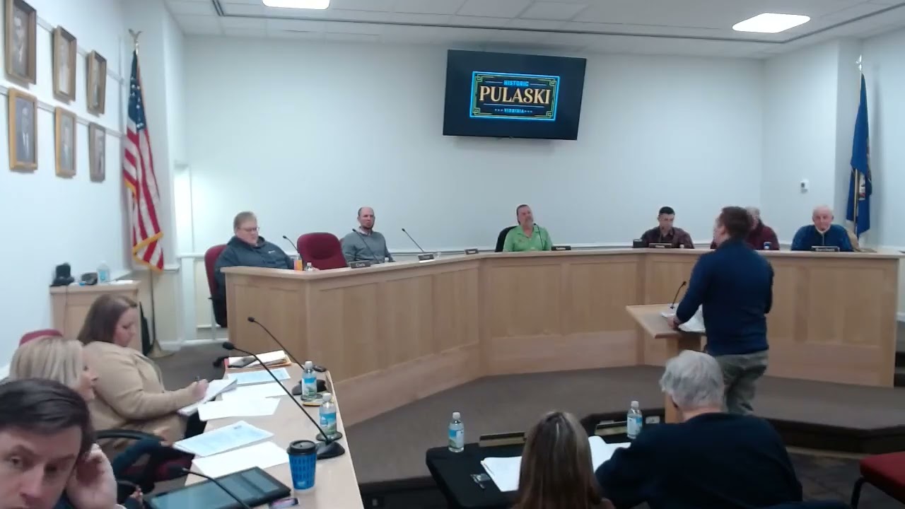 03/17/2026 Town of Pulaski, VA Town Council Meeting