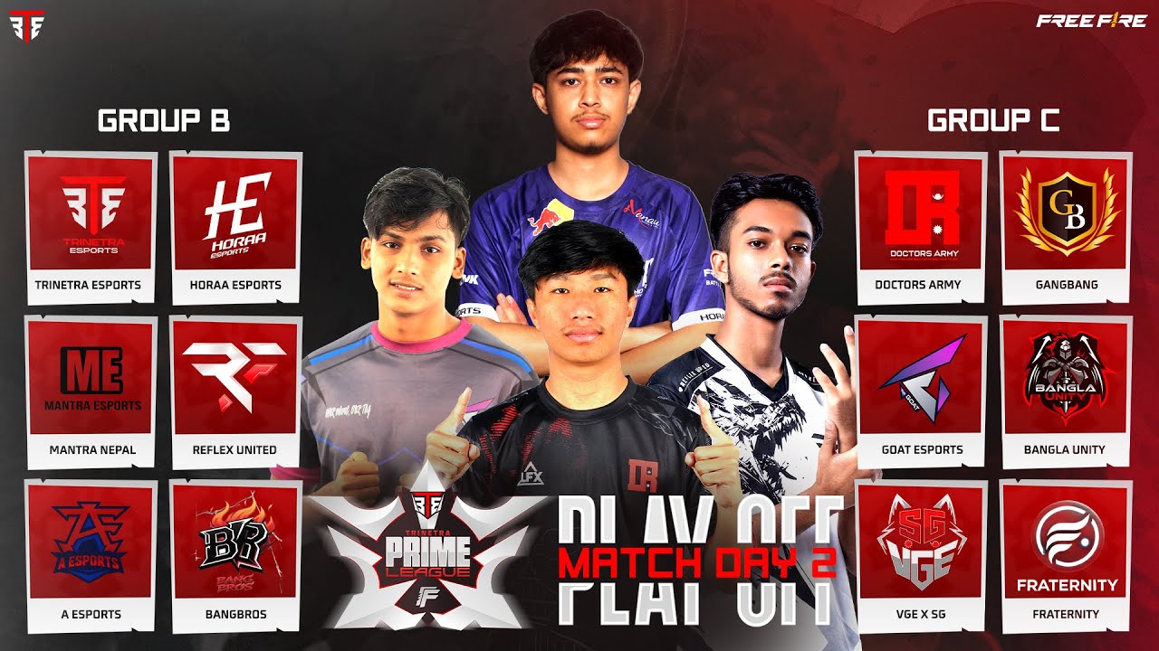 [ 🔴LIVE ] TRE PRIME LEAGUE || PLAY-OFFS • DAY 2 - B x C ft@DRSGAMING @HoraaEsportsOfficial 