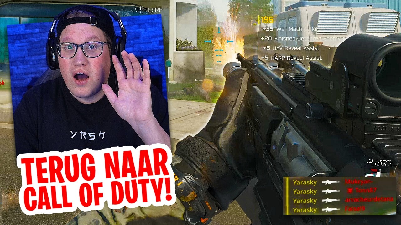 JAN (30) SPEELT CALL OF DUTY!