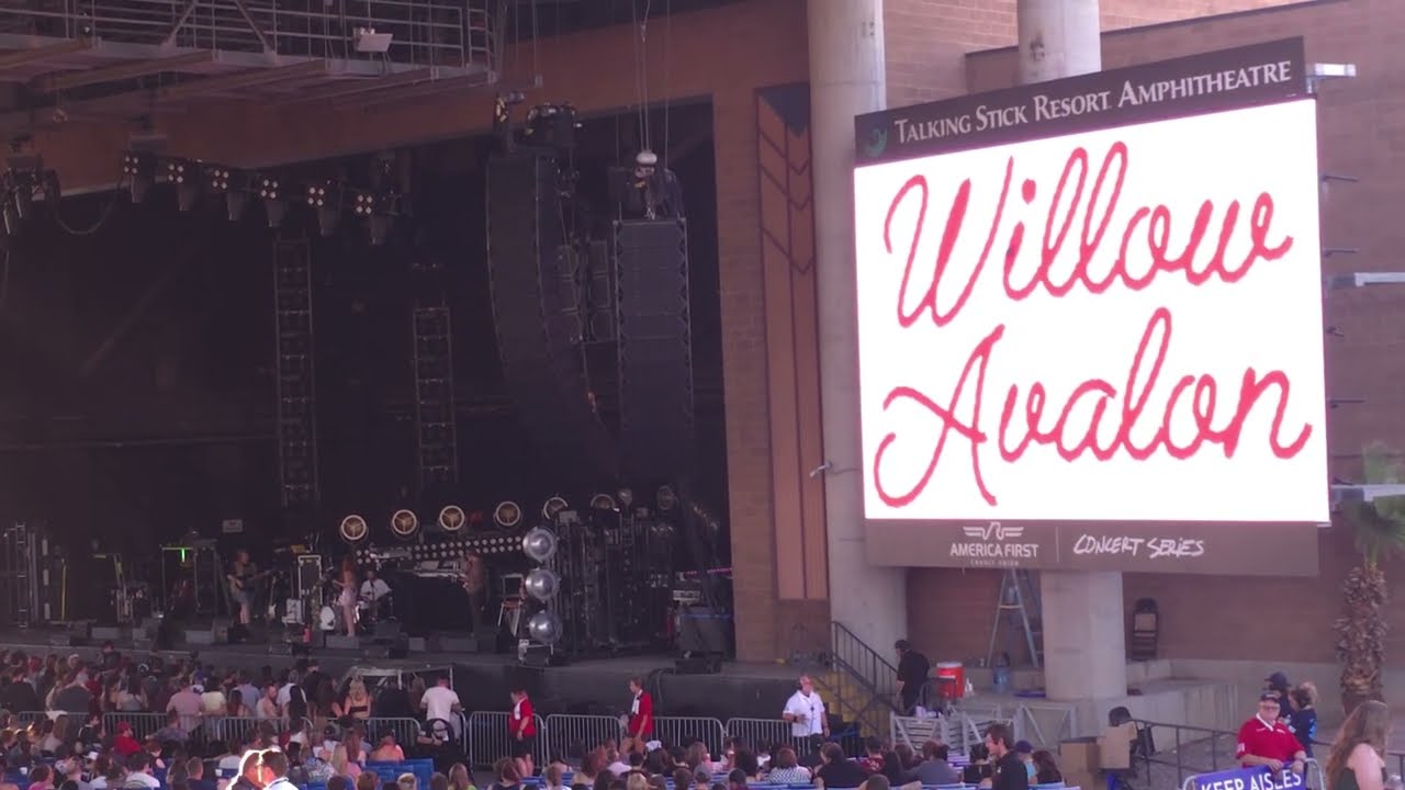 Willow Avalon Live complete set Talking Stick Resort Amphitheatre Phx Az 7/5/24