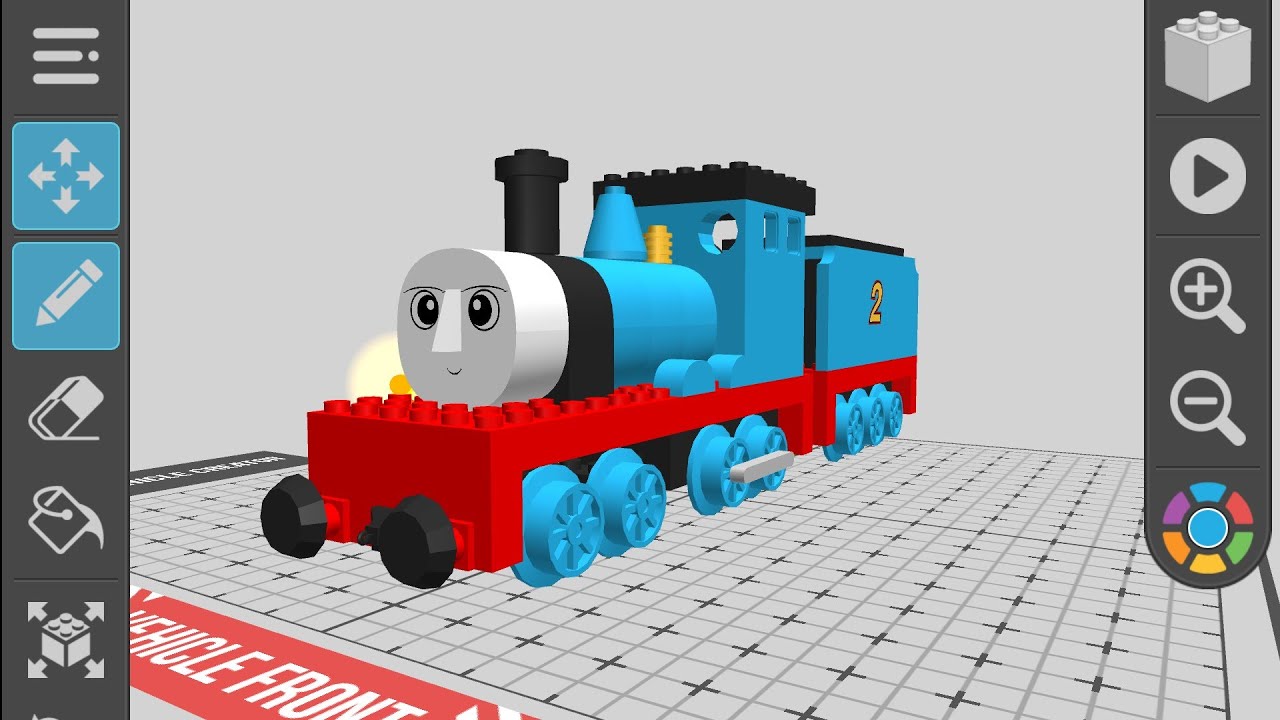 Making Edward From Draw Bricks